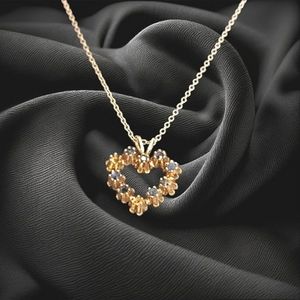 14k blue Sapphire pendant